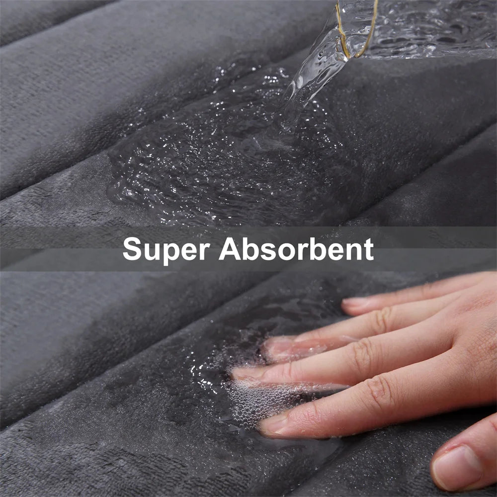 Alfombra absorbente de baño