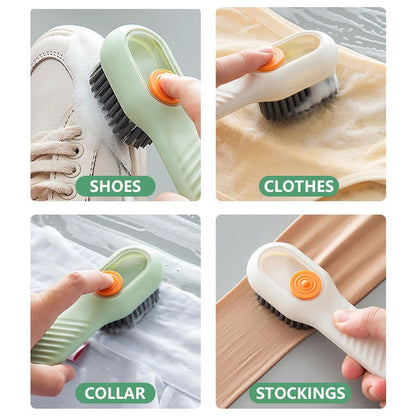 Cepillo limpiador multifuncional para zapatos