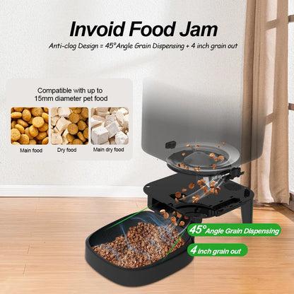 Alimentador automático para mascotas- 5G Wifi